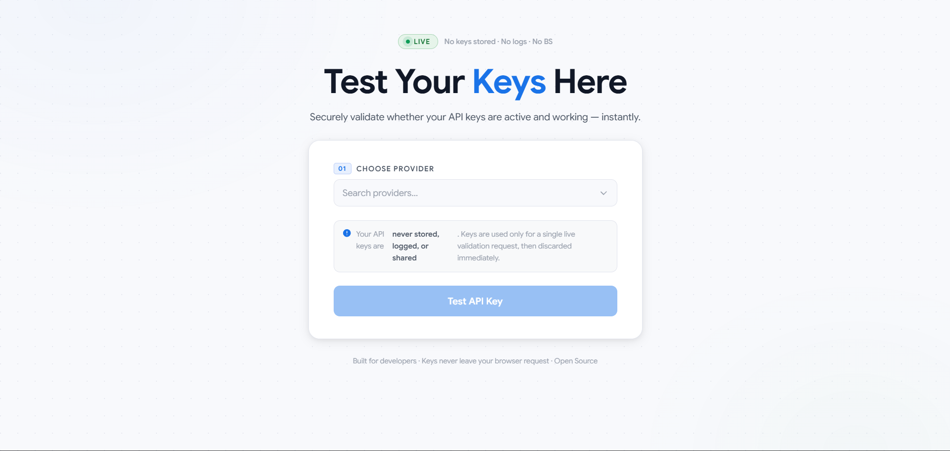 KeyProbe_API Test